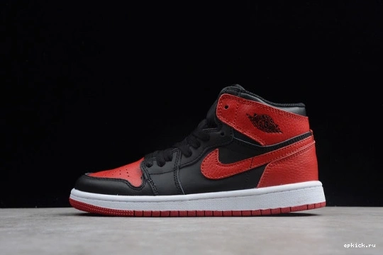 Cheap EP 1 Kid OG Bred Red High Jordan Black Air Banned  555088  555088 001 Kids Retro 001 0428